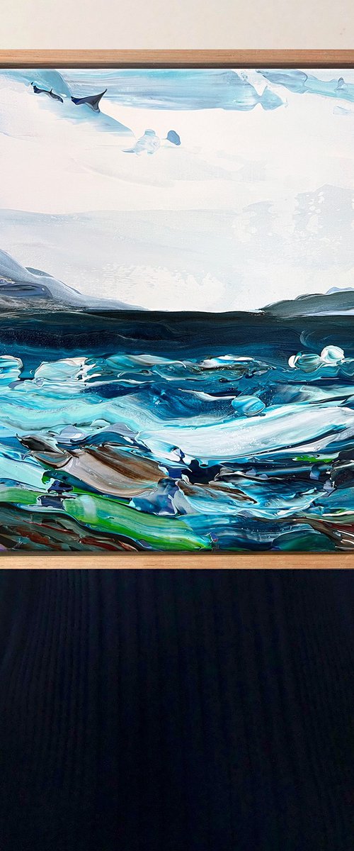 ‘Coastal study no.73' FRAMED by Tatiana Georgieva