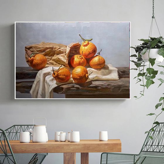 Still life:Oranges c168