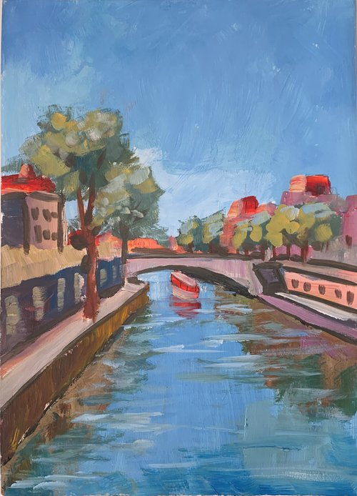 City. Canal. by Vita Schagen