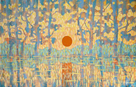 Lake of Pine Reflections