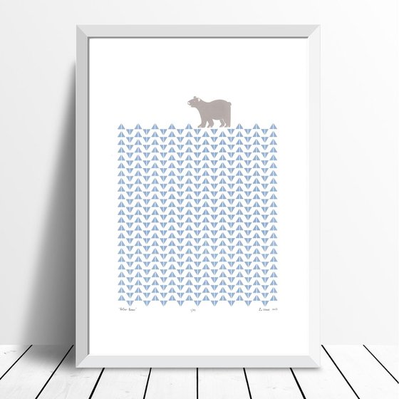 Polar Bear - Framed - FREE UK Delivery