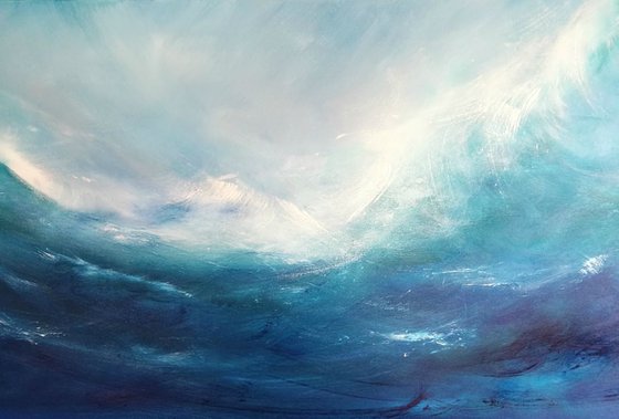 Pure Surf 2 - Surf, Wave Art, Seascape,