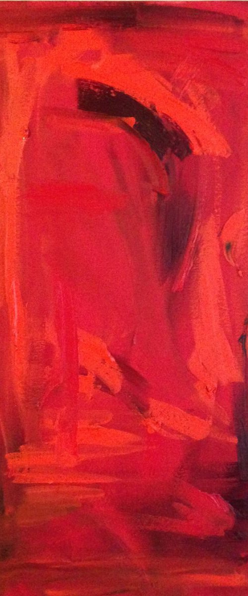 Red rush II by Roberta Heslop