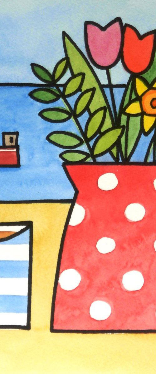 The Red Boat by Jan Rippingham