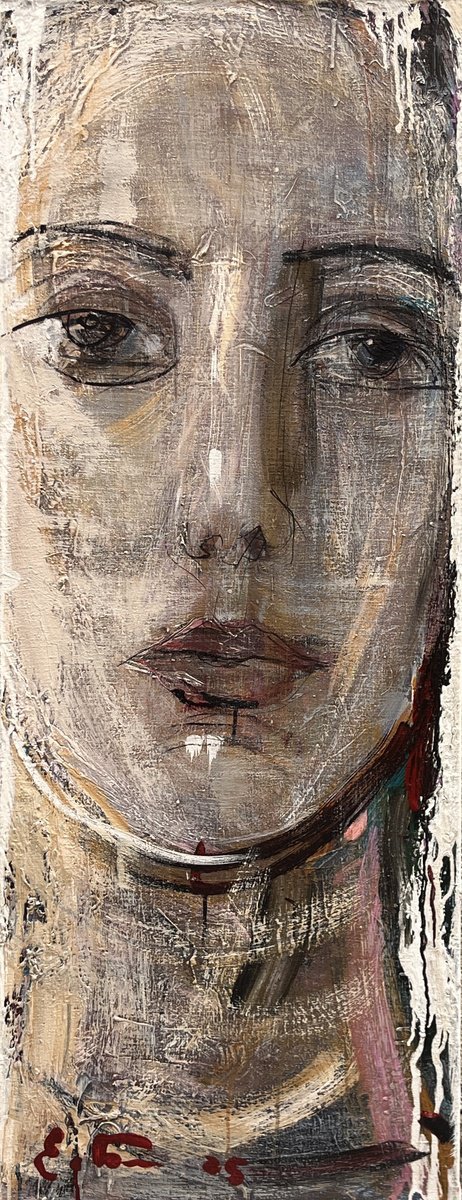 Madonna By Eduard Belsky, 20 X 51, Artwork For Sale On Artfinder