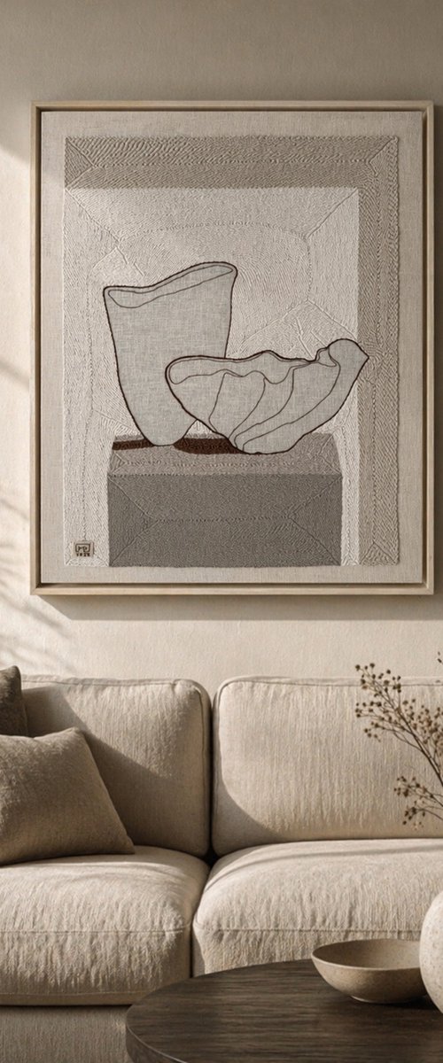 Vase Composition XVIII’25 by Milena Paladino