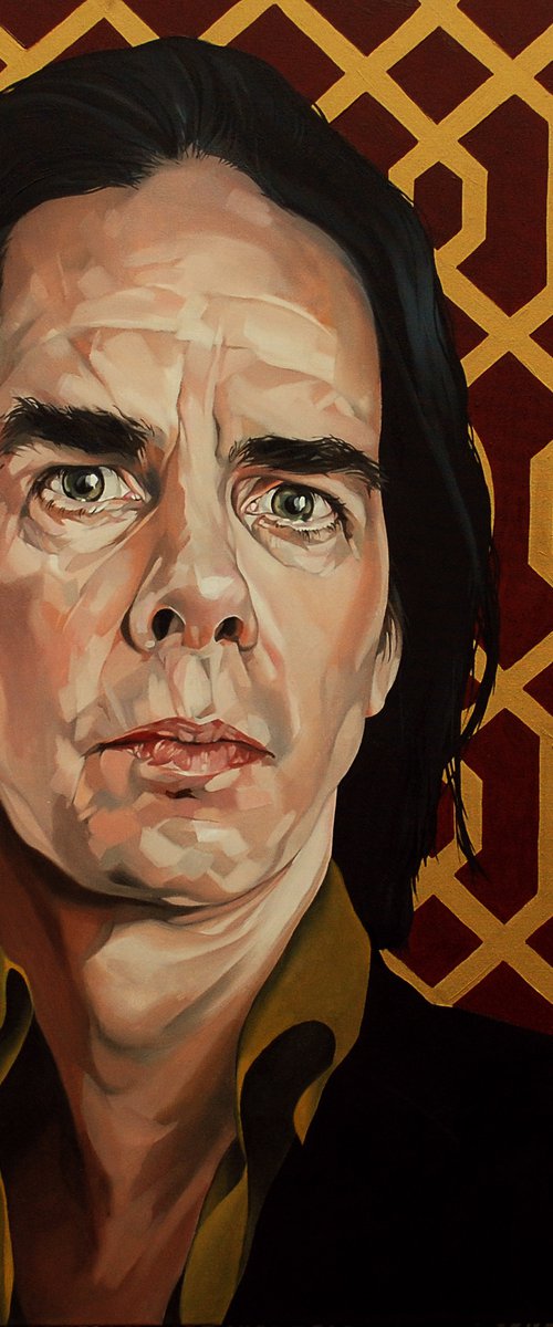 Nick Cave With A Little Shimmer by Jo Beer
