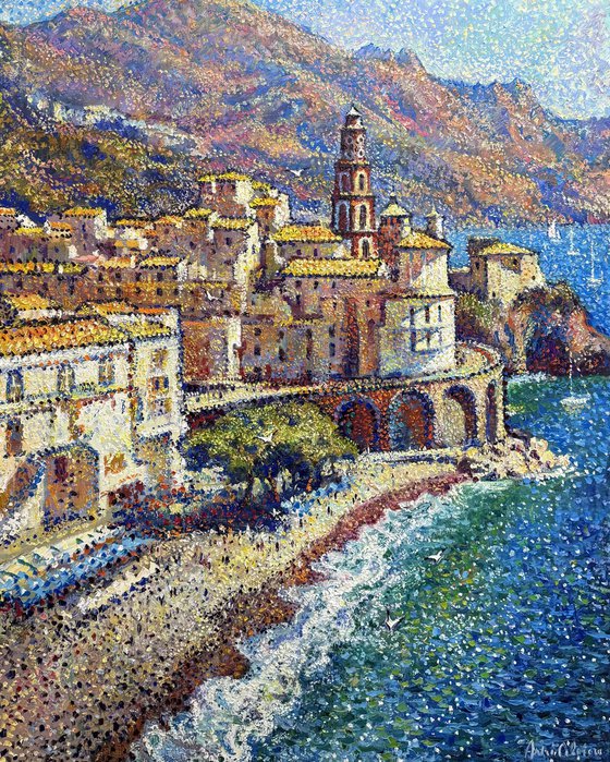 “Mediterranean symphony. Amalfi coast”