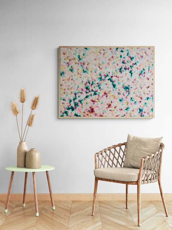 Peach and Cherry Blossoms