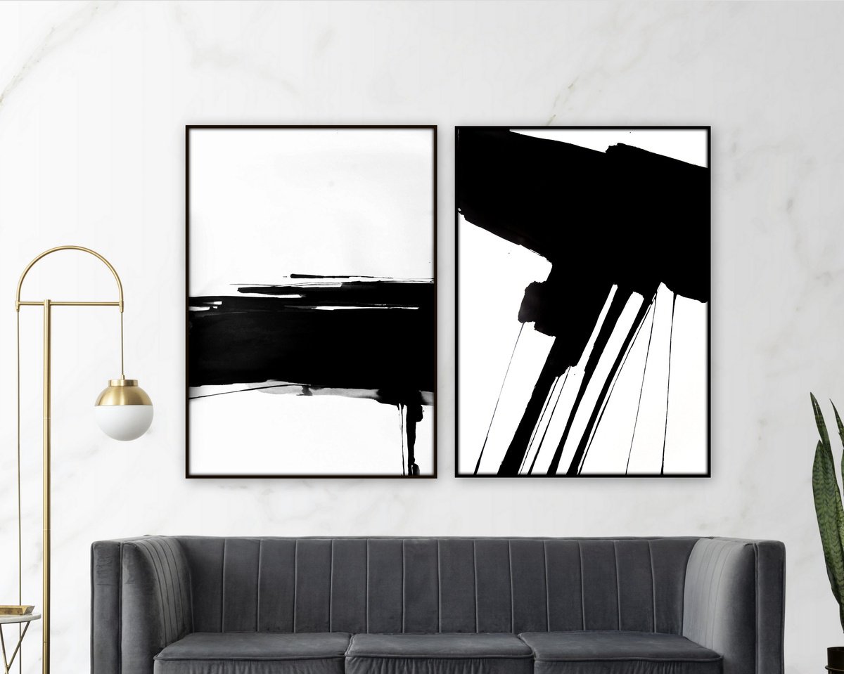 Abstract Ink Drawing , Abstract. By Nadia Moniatis, 21 X 29, Artwork For Sale On Artfinder