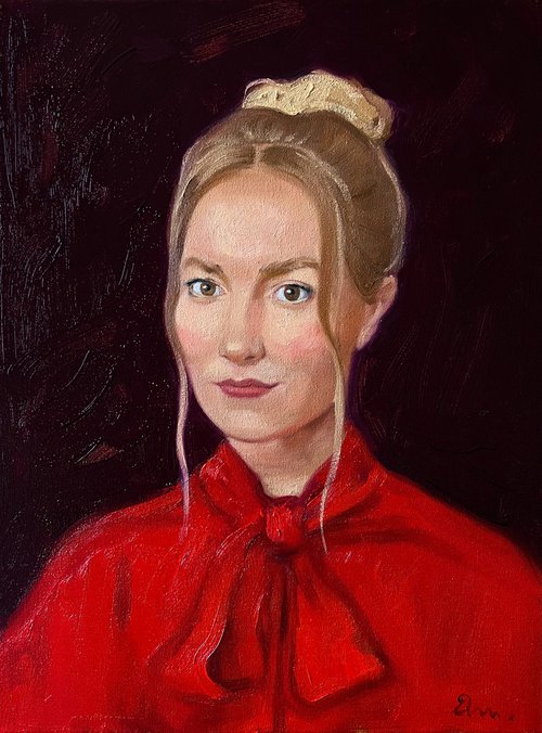 Portrait of Sjuzanna by Elina Arbidane