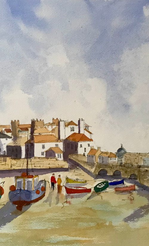 St Ives Harbour by Brian Tucker