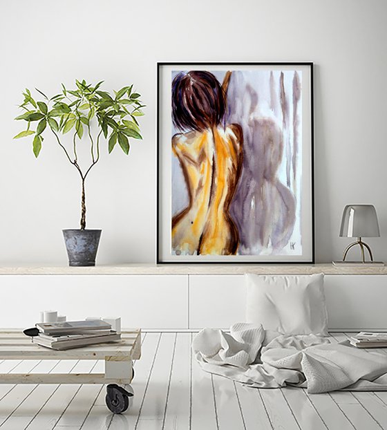 Woman Nude Painting