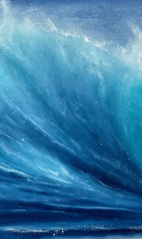 Wave by Anastasiia Novitskaya