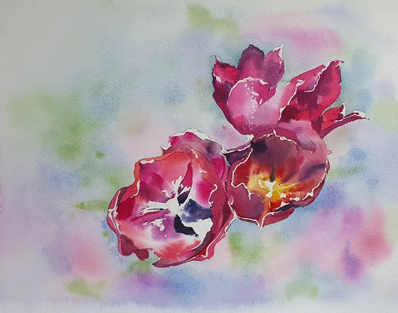 Spring, Love and tulips ❤️