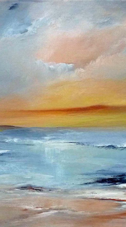 Sunlight on Sea by Margaret Denholm