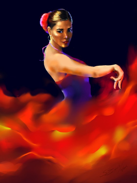 Passion of Dance , Flamenco Dancer