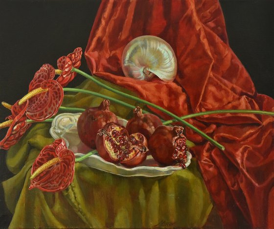 Shell and Pomegranates