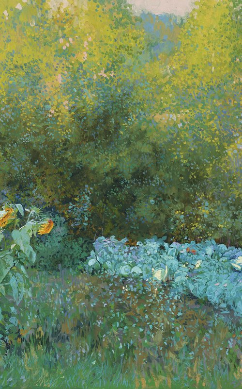 Granny's backyard by Simon Kozhin