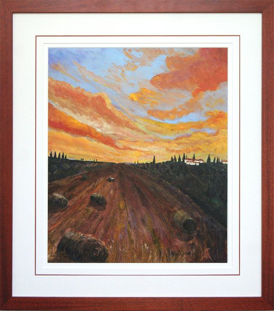 Gathering In The Hay