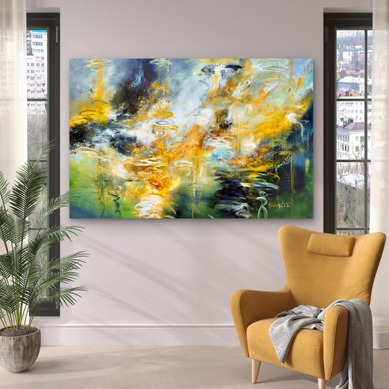 Golden Lilies of the Cenote