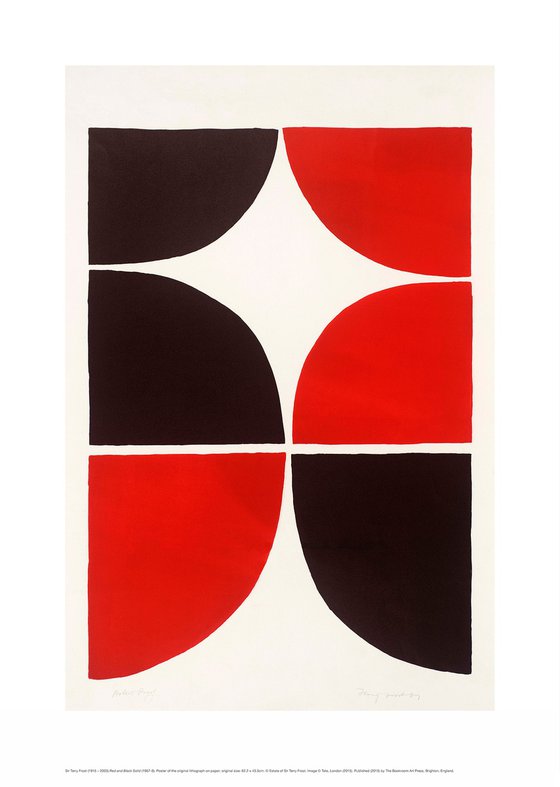 Red and Black Solid (1967-8)
