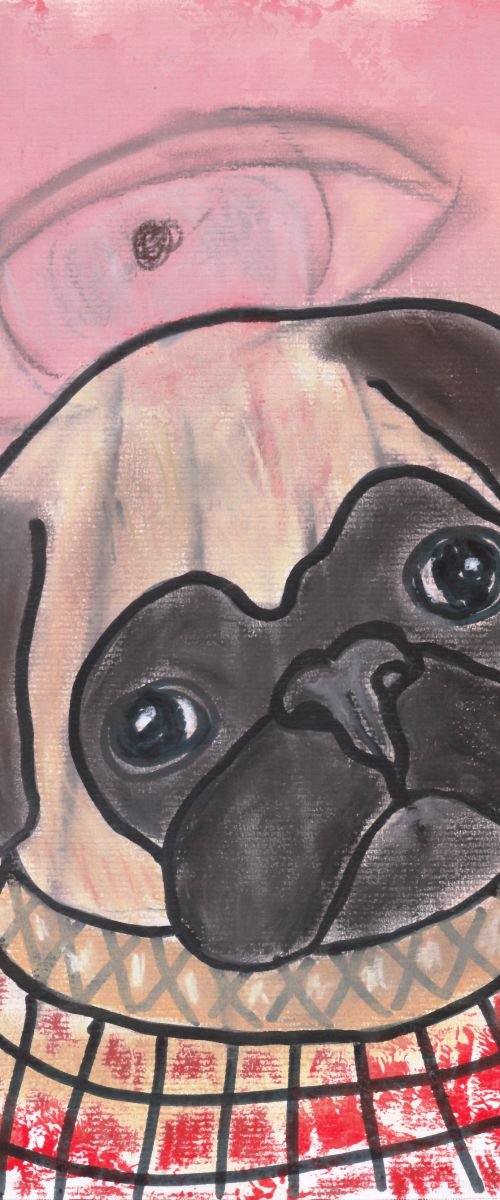 Pug  Scientologist by Pavel Kuragin