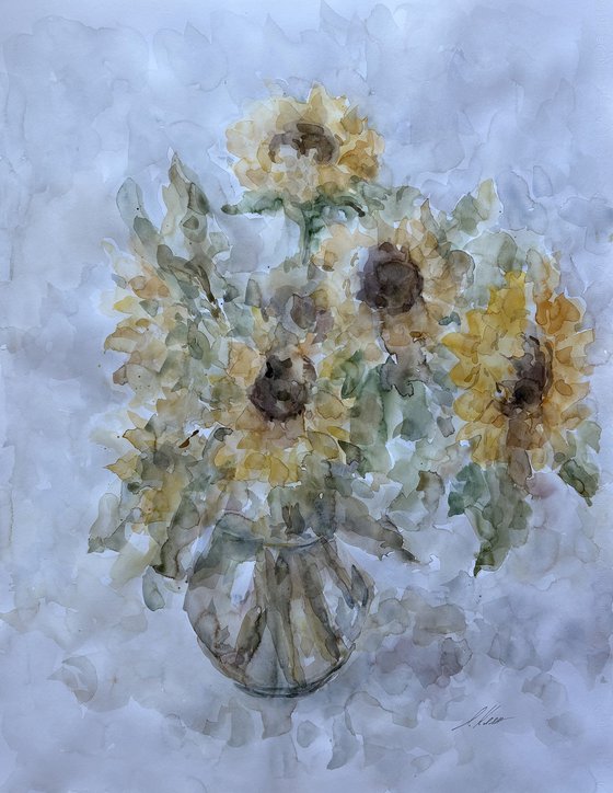 Sunflowers 50x 65 cm 2025