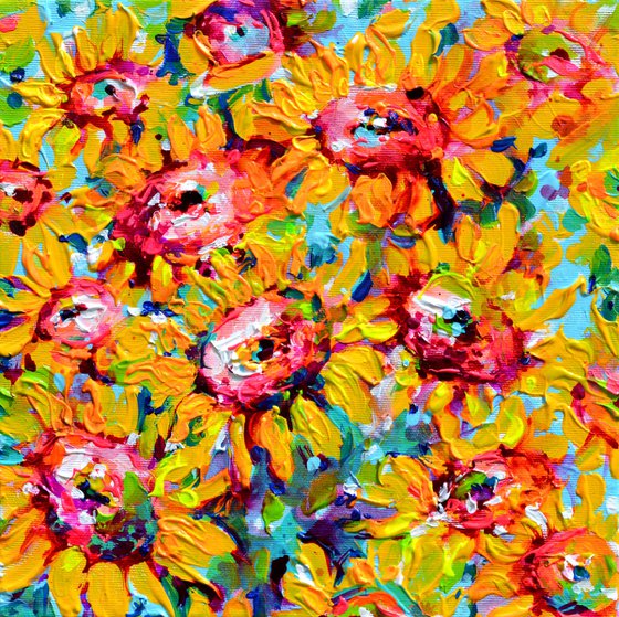 Yellow Sunflower Field 9