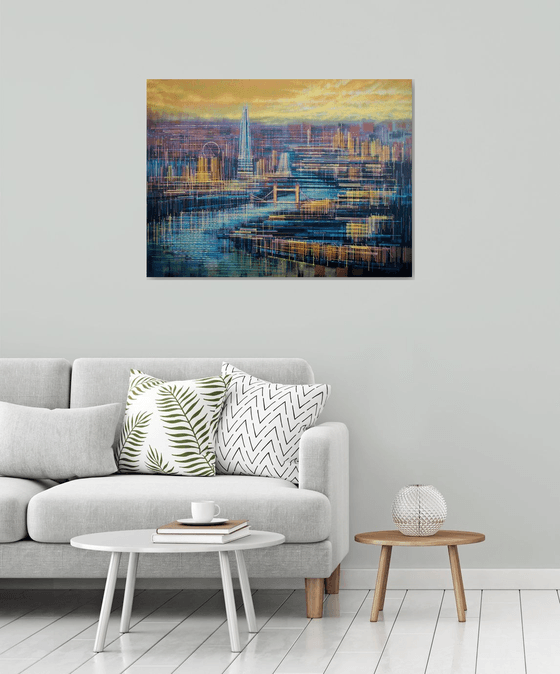 London In Golden Light