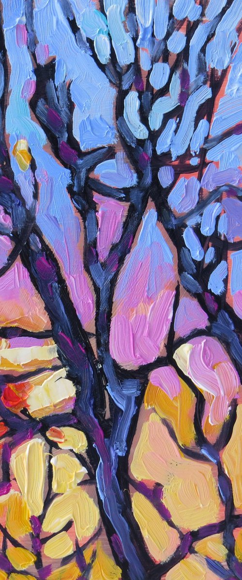 Evening Winter Sun by Mary Kemp