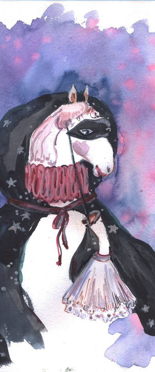 I am not myself, and the horse is not mine by Elena Sanina