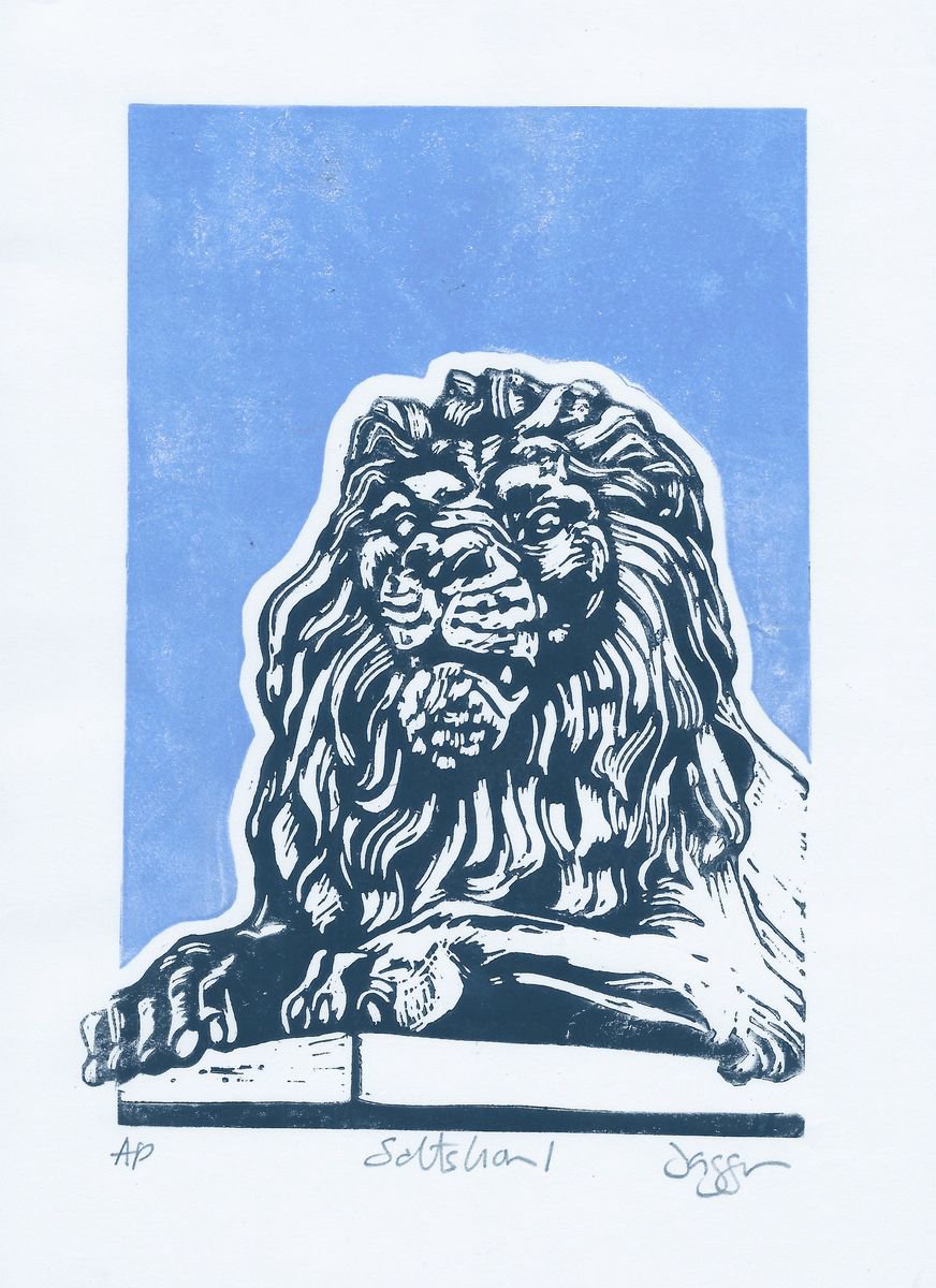 Saltaire Lion by Steve Bennett