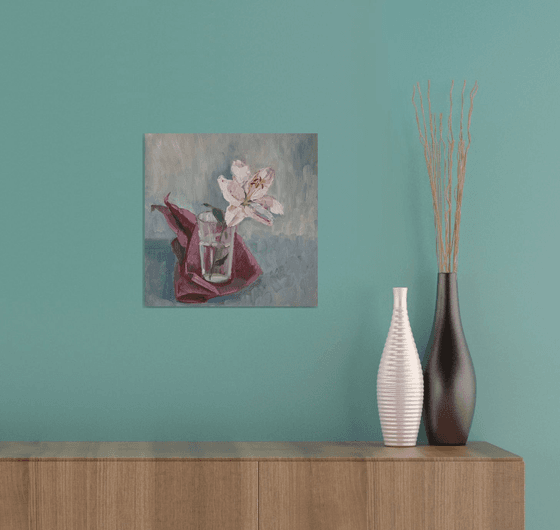 Still-life with flower "Lily"