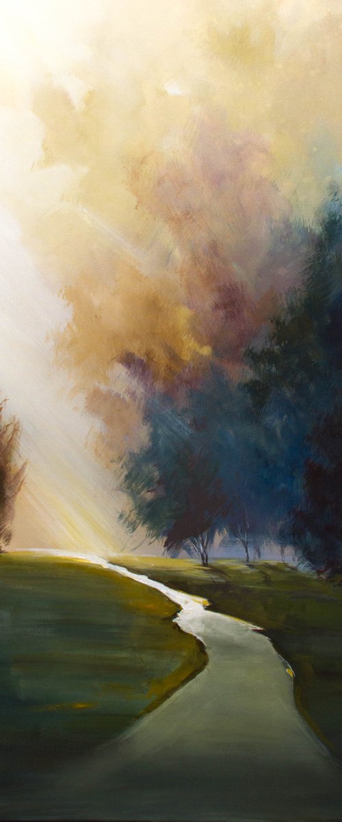 "A breath of the morning shadows" (2020) by Ihor Bychkivskyy