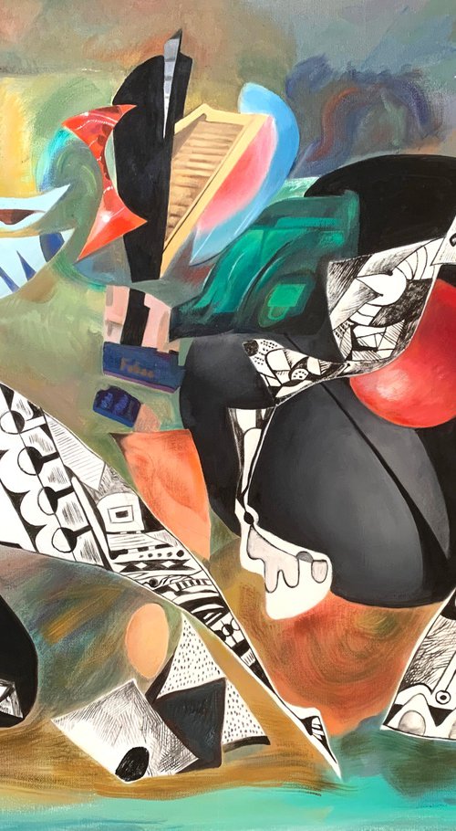 Red Sphere by Dina Volkova