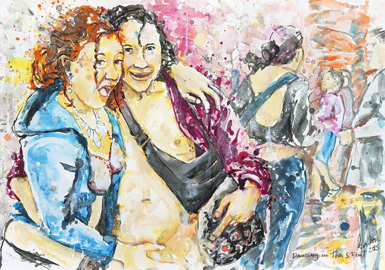 Dancing in the street