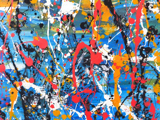 Flowers at sunset by M.Y.