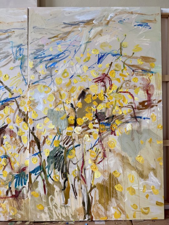 At the foot of the mountain