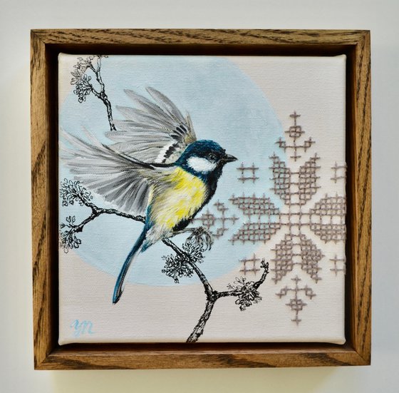 COURTYARD MEMORIES III : GREAT TIT