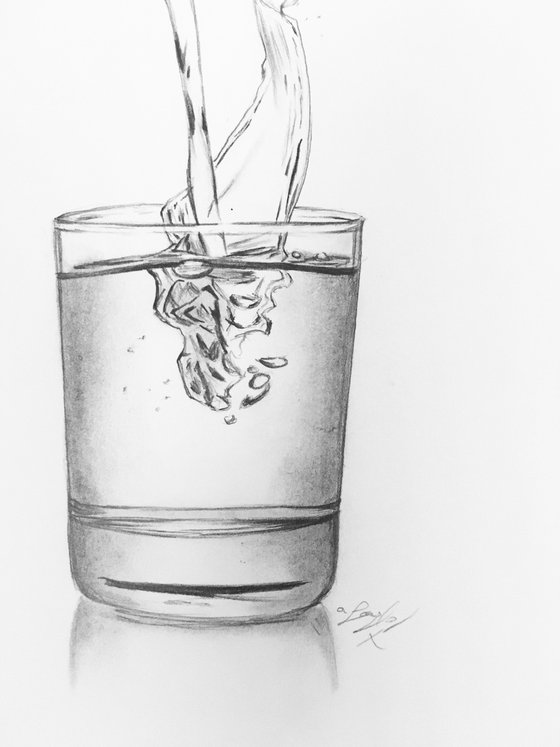 Pouring water