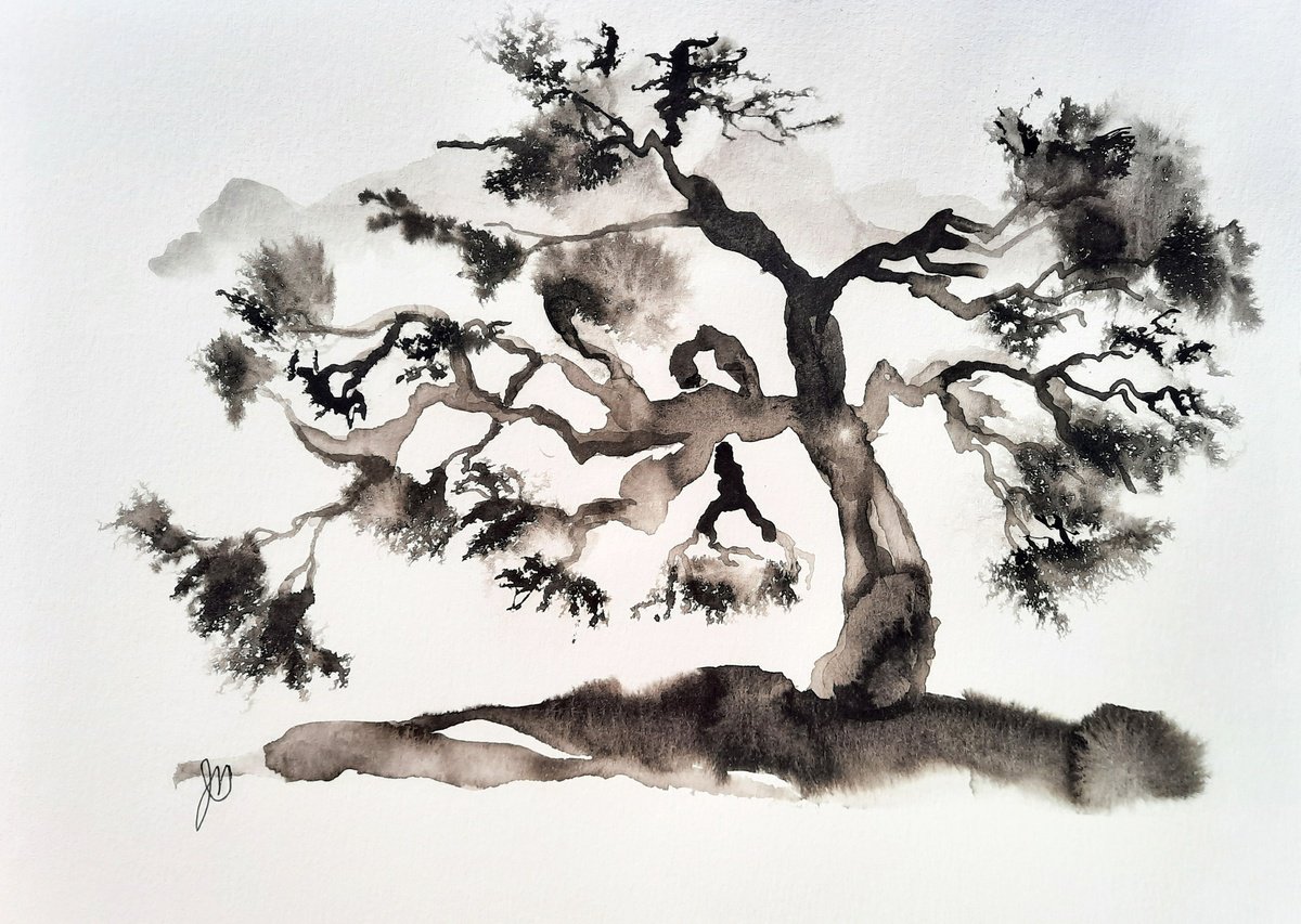 The vigor of the bonsai, #257 by Jules Morissette