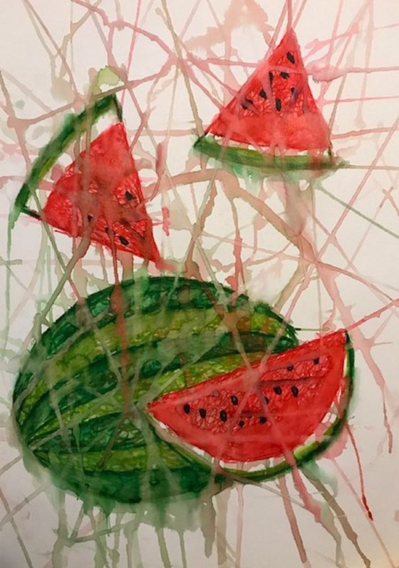 I love watermelon