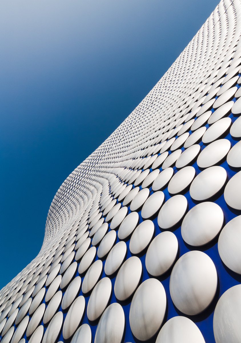 Cityscapes Photograph By Tom Hanslien, 33 X 47", Birmingham Bullring Iv, Original Artwork