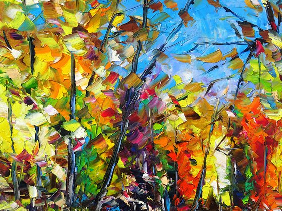 Autumnal Pond Impression
