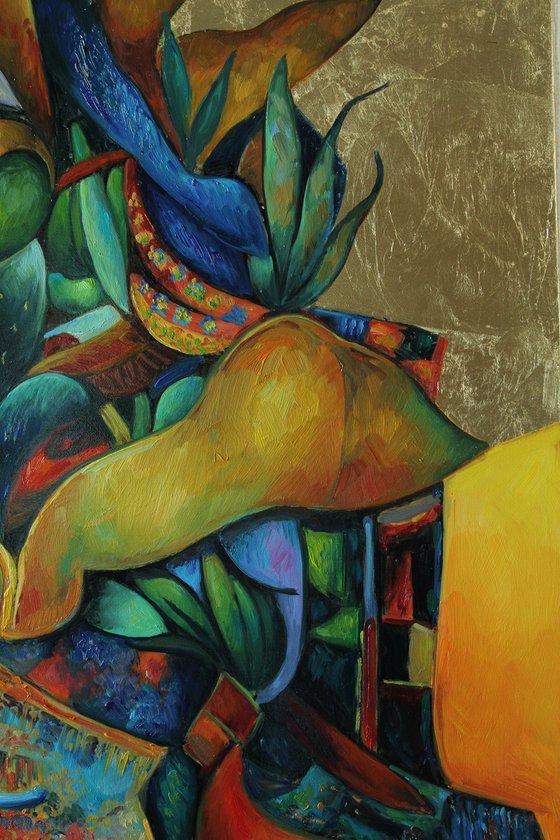 Gold. Interior Space