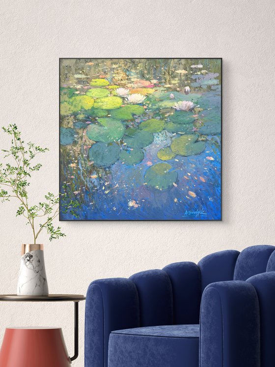 Water Lilies and Light