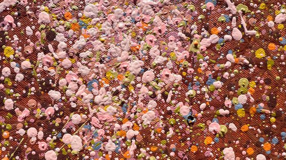 Morning cappuccino with foam