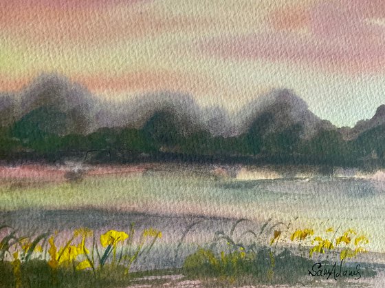 Spring in the vale, Dorset