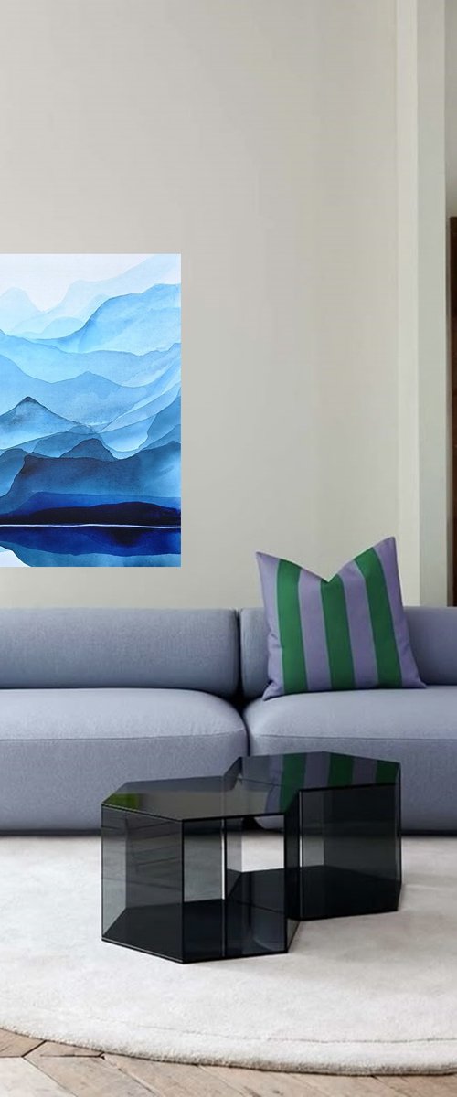 Tranquility of distance VI by Danijela Dan